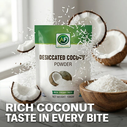 Desiccated Coconut Powder 100g – 100% Pure