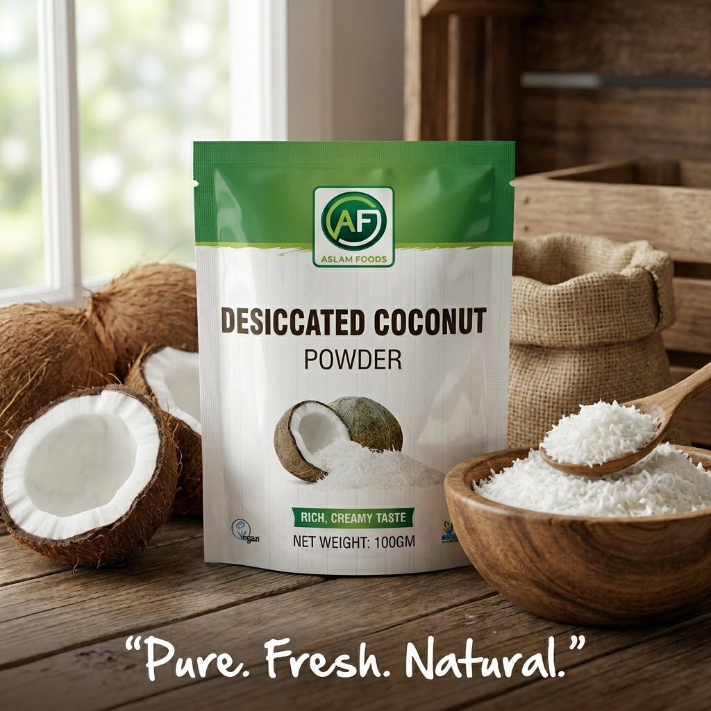 Desiccated Coconut Powder 100g – 100% Pure